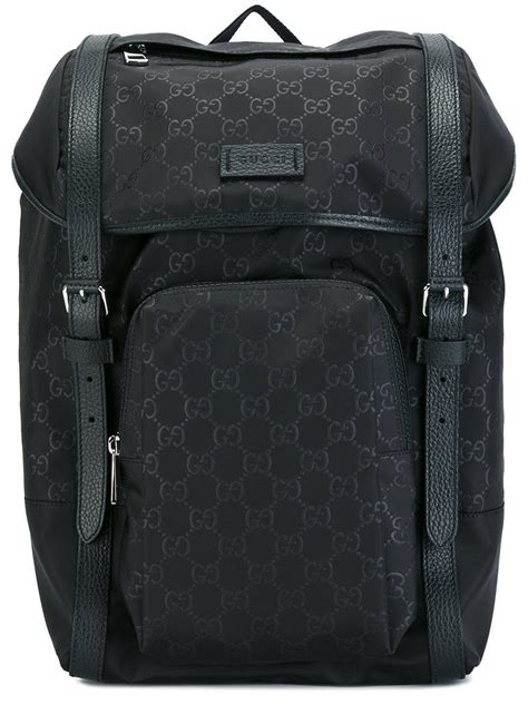 gucci print backpack for men|gucci bag men backpack.